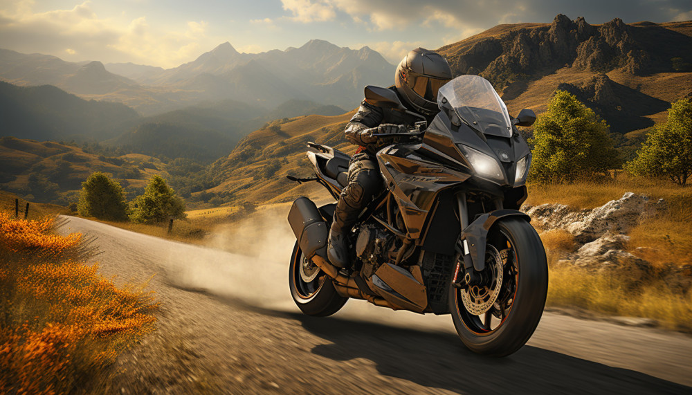 Jouer aux jeux de moto avec enthousiasme et contentement à tout moment de la journée